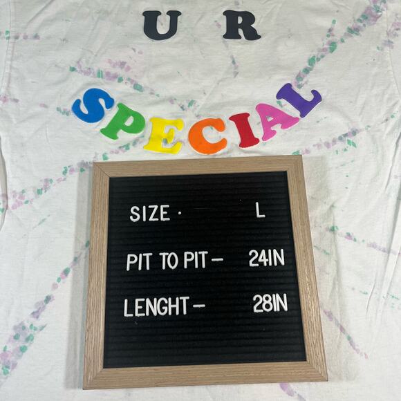 Lizzo Shirt Womens XL Tie Dye UR Special Puff Graphic Tee Official Merch - Picture 6 of 7